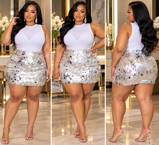 Silver Skirt