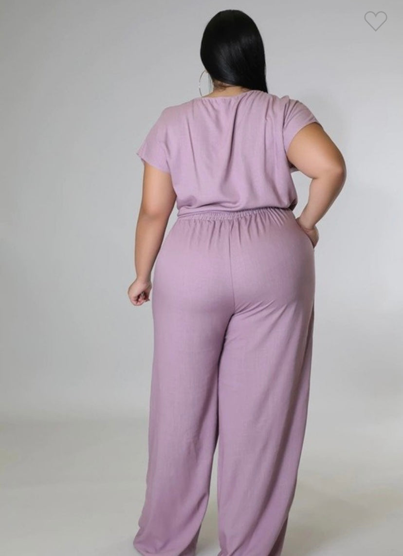 Lavender Two Piece Set