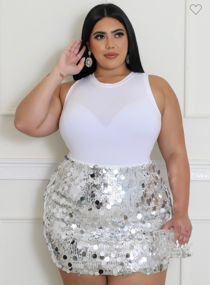 Silver Skirt